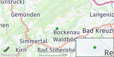 Google Map of Rehbach bei Sobernheim