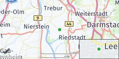 Google Map of Leeheim
