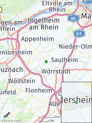 Here Map of Vendersheim