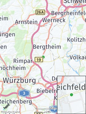 Here Map of Unterpleichfeld