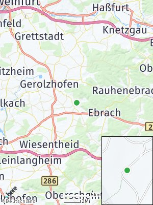 Here Map of Oberschwarzach