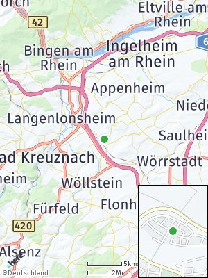Here Map of Sprendlingen