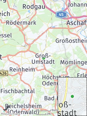 Here Map of Groß-Umstadt