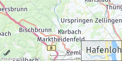 Google Map of Hafenlohr