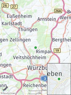 Here Map of Güntersleben
