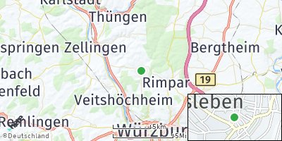 Google Map of Güntersleben