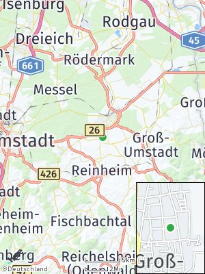 Here Map of Groß-Zimmern