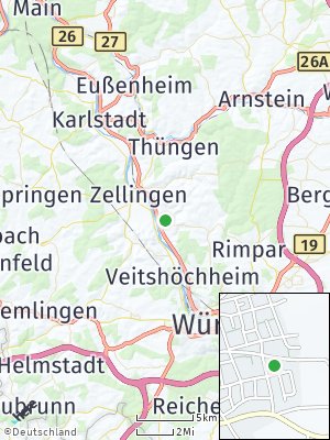 Here Map of Thüngersheim