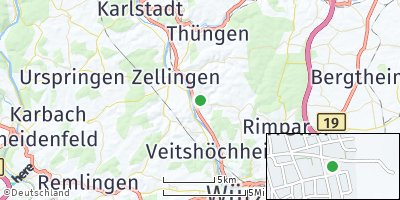 Google Map of Thüngersheim