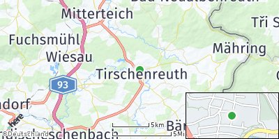 Google Map of Tirschenreuth