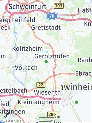 Here Map of Frankenwinheim