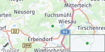 Google Map of Friedenfels