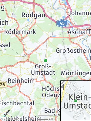Here Map of Klein-Umstadt