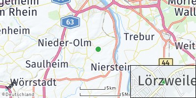 Google Map of Lörzweiler