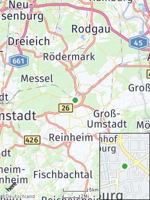 Here Map of Dieburg