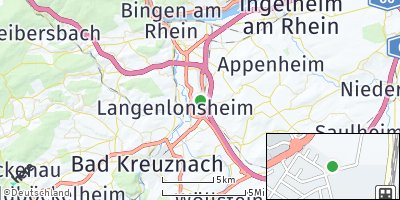 Google Map of Gensingen