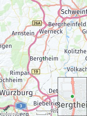 Here Map of Bergtheim