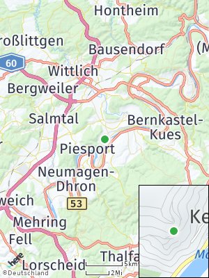 Here Map of Kesten