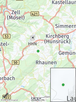 Here Map of Laufersweiler