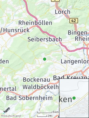 Here Map of Spabrücken