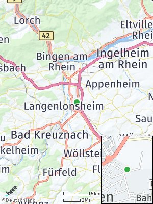 Here Map of Gensingen