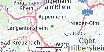 Google Map of Ober-Hilbersheim