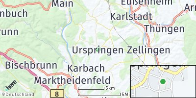 Google Map of Urspringen