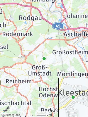 Here Map of Kleestadt
