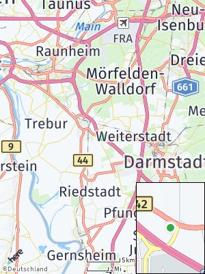 Here Map of Büttelborn