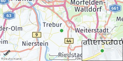 Google Map of Wallerstädten