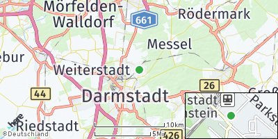 Google Map of Kranichstein