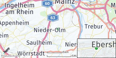 Google Map of Ebersheim