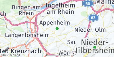 Google Map of Nieder-Hilbersheim