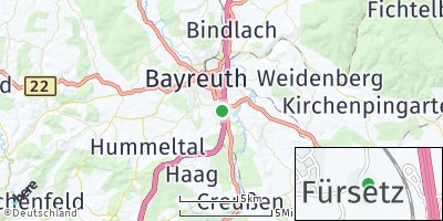 Google Map of Oberkonnersreuth