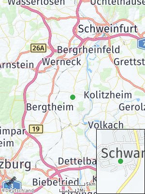 Here Map of Schwanfeld