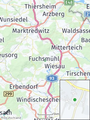Here Map of Fuchsmühl