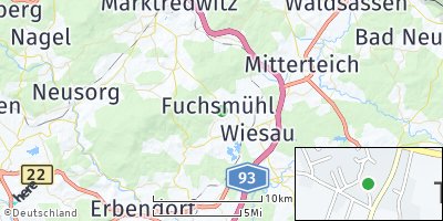 Google Map of Fuchsmühl