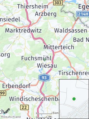 Here Map of Wiesau