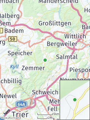 Here Map of Heidweiler bei Wittlich