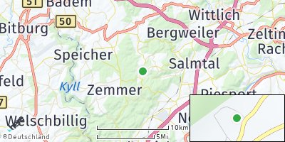 Google Map of Heidweiler bei Wittlich