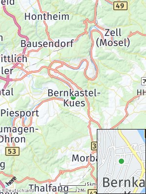 Here Map of Bernkastel-Kues