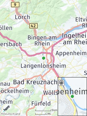Here Map of Laubenheim