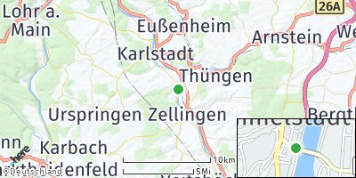 Google Map of Himmelstadt