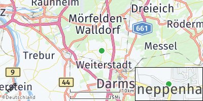 Google Map of Schneppenhausen