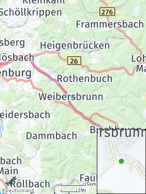 Here Map of Weibersbrunn
