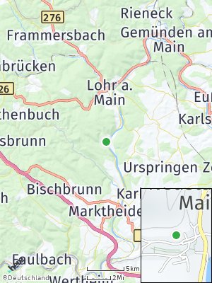 Here Map of Neustadt am Main