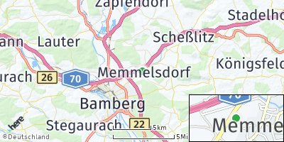 Google Map of Memmelsdorf