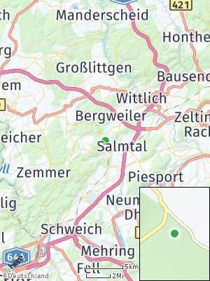 Here Map of Dreis bei Wittlich