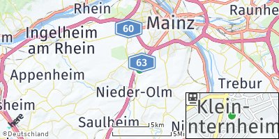 Google Map of Klein-Winternheim