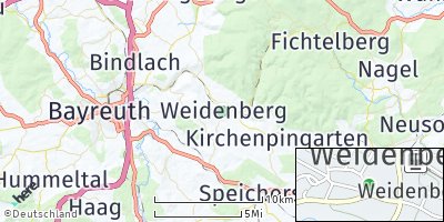 Google Map of Weidenberg